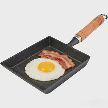 Gietijzeren Vierkante Koekenpan - Ideaal voor Tamagoyaki, Ei, Verzenden, Nieuw