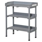 Plantentafel Tuinierstafel Bloementafel Met Metalen Werkblad, Verzenden