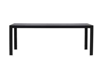 Tuintafel Ties Aluminium/Polywood Zwart 205x90 cm The, Verzenden, Nieuw