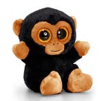 Keel Toys pluche chimpansee knuffel bruin/zwart 15 cm - Kn.., Ophalen of Verzenden, Nieuw
