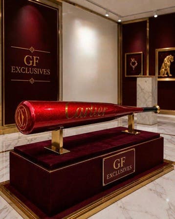 GF Exclusives - Cartier Baseball Bat Artwork By: GF