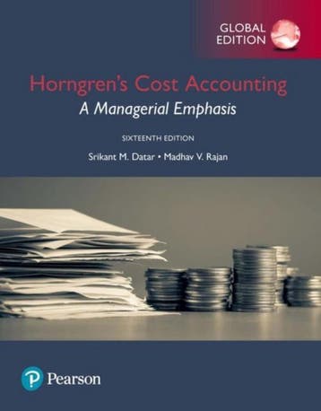 Horngrens Cost Accounting: A Managerial Emphasis, Global, Verzenden, Gelezen, Datar Srikant