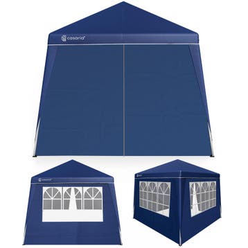 Paviljoen Capri Blauw 3x3m incl 4 zijwanden UV-beschermin..., Verzenden, Nieuw