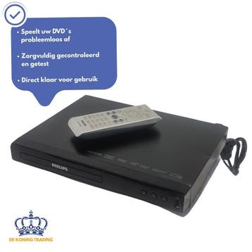 Philips DVP2880 | DVD Speler | DVD Speler HDMI | CD DVD, Verzenden, Gebruikt, Dvd-speler, Philips