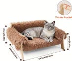 Kattenbank van hout – Ventilerend en eenvoudig te reinigen, Verzenden, Nieuw