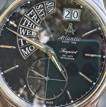 Atlantic - Seaport Day-Date Retrograde - Zonder minimumprijs, Sieraden, Tassen en Uiterlijk, Horloges | Heren, Nieuw