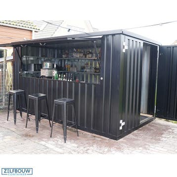 Demontabele buitenbar | 10 ft | OP=OP | BESTEL NU! koop nu!