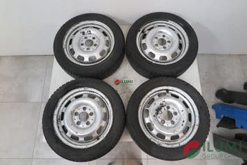 Stalen Wielen Mercedes W168 5.5 x 15 5x112 ET 54, Verzenden, Gebruikt, Banden en Velgen