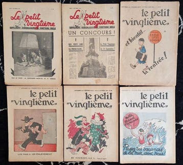 Tintin - 6 le petit vingtième - 6 Tijdschrift - 1933/1939, Nieuw