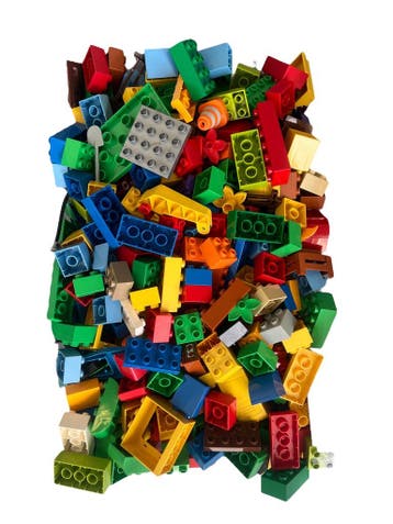 LEGO DUPLO 1 KG Onderdelen Gemengd (Zonder Minifiguren/Diere, Verzenden, Zo goed als nieuw