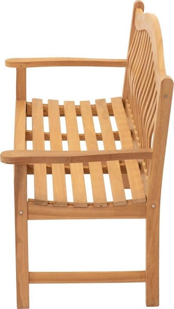 Tuinbank - Ergo - Teak - 158 cm - Garden Interiors, Verzenden, Nieuw