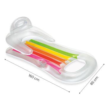 INTEX Float Zwembad | PVC 0.4mm | Premium | OP=OP, Minder dan 80 cm, Opblaaszwembad, Rond, Nieuw