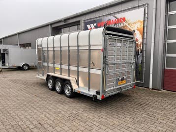 Grote dubbeldeks Ifor Williams | 493x178x213 cm - 3500 kg, Nieuw, Aluminium, Overige typen
