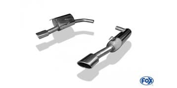 FOX Jaguar XK8/ XKR type QEV/ QDV einddemper rechts/links Ø6, Verzenden, Nieuw