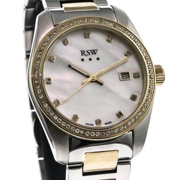 RSW - Swiss Made Diamond Watch - RSWL143-SG-DD-7 - Zonder, Nieuw