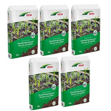 Zaai- en stekgrond | DCM | 50 liter (Bio-label), Verzenden