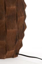 2dekans | Light & Living Tafellampvoet Takabe Ø20cm – Bruin, Huis en Inrichting, Lampen | Tafellampen, Ophalen of Verzenden, Zo goed als nieuw