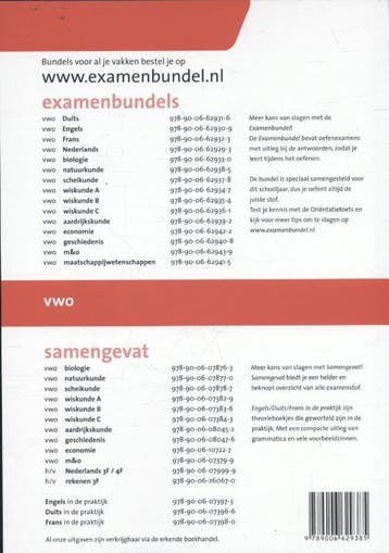 Examenbundel vwo Natuurkunde 2016/2017 9789006629385, Verzenden, Gelezen, O.G. Krant
