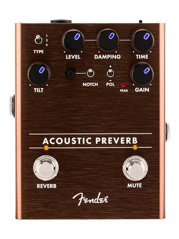 Fender Acoustic PreVerb, Verzenden, Nieuw