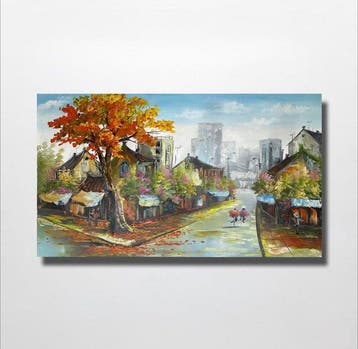 Hung Richard (1966) - Murmures dune cité en fleurs 100