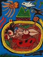 Litho van Corneille (1922-2010), Ophalen