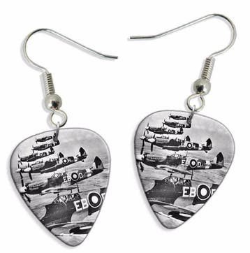 Plectrum ketting of sleutelhanger van Spitfire vliegtuigen, Ophalen of Verzenden, Nieuw
