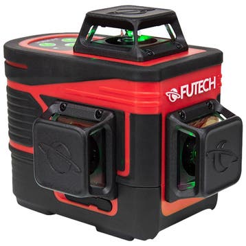 FUTECH MultiCross 3D Compact 3x360 Laser Groen, Ophalen of Verzenden, Nieuw
