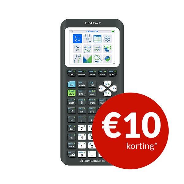 Texas Instruments TI-84 EVO-T grafische rekenmachine, Diversen, Rekenmachines, Nieuw, Grafische rekenmachine, Verzenden