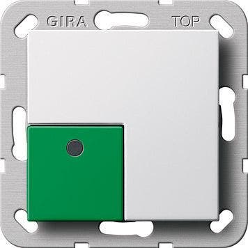 Gira Systeem 55 Schakelknop Puur Wit - 291103, Verzenden, Nieuw