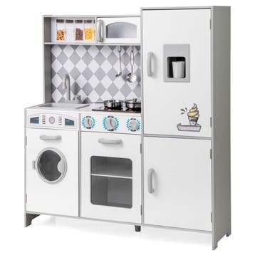 2dekans | Coast Houten Speelkeuken XXL - Fornuis met Licht &, Ophalen of Verzenden, Zo goed als nieuw