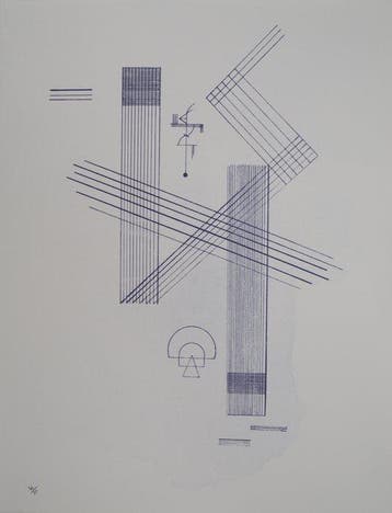 Wassily Kandinsky (1866-1944) - Guitare surréaliste