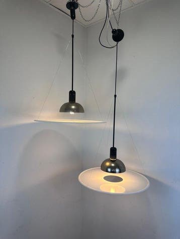 Flos - Achille Castiglioni - Plafondlamp (2) - Frisbi 850 -