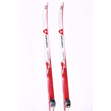 178 langlaufskis FISCHER SL CROWN + Salomon SNS, Verzenden, Gebruikt, Fischer