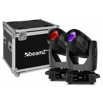 Retourdeal - BeamZ Tiger 17R moving head 350W - 2 stuks in f, Muziek en Instrumenten, Licht en Laser, Verzenden, Zo goed als nieuw