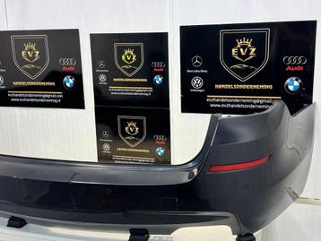 BMW 5-serie Touring 4x4 3.0 bj.2014 achterbumper zwart, Gebruikt, Achter, BMW, Bumper