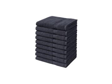Veiling - Handdoeken 50×100 cm – Set van 10 – 400 g/m², Nieuw