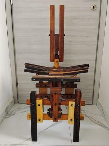 Anacleto Spazzapan - Stoel - Hout - stoel