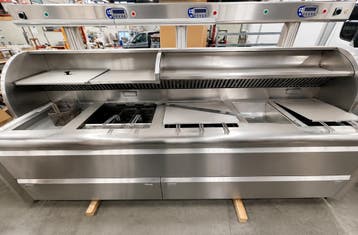 Nog niet gereviseerd - Perfecta HR bakwand friteuse 8 manden, Zakelijke goederen, Ophalen of Verzenden, Gebruikt