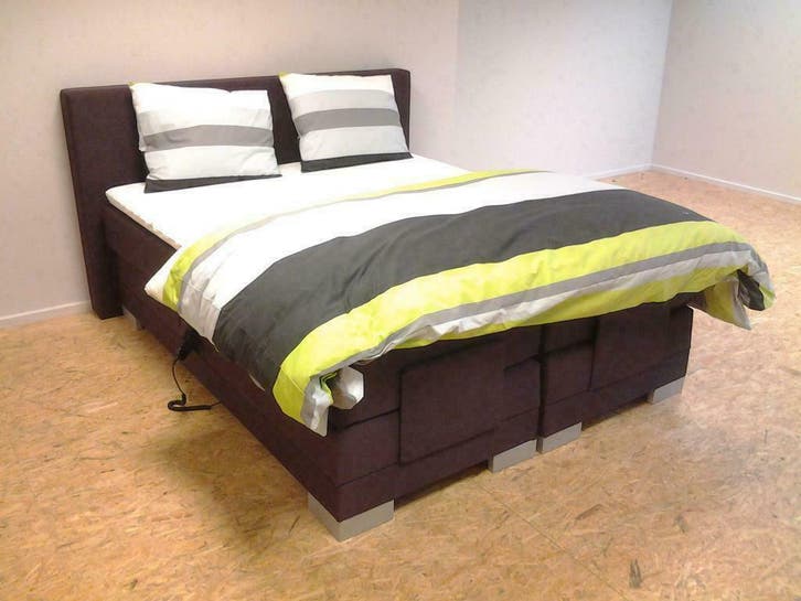 ~Kopen Boxspring~ Vanaf €249,- Gigantische Kortingen!, Huis en Inrichting, Slaapkamer | Boxsprings, 180 cm, 200 cm, Wit, Crème
