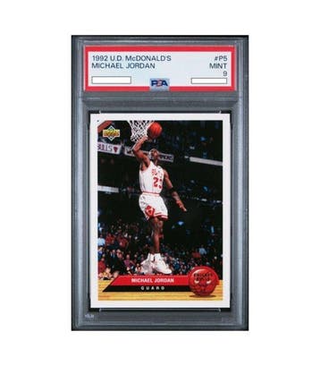1992 Upper Deck McDonalds Michael Jordan # P5 Graded card -, Nieuw