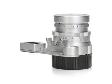 Leica 50mm Summicron F2.0 Rigid DR - 1 jaar garantie, Ophalen of Verzenden, Zo goed als nieuw, Leica