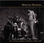 cd - Miriam Makeba - Live At Berns Salonger, Stockholm,..., Verzenden, Zo goed als nieuw