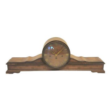 Pendule - Hout, Messing, Glas - 1960-1970 - Hermle, Antiek en Kunst