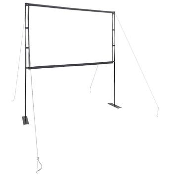 vidaXL Projectiescherm met standaards 84 inch 16:9, Verzenden, Nieuw