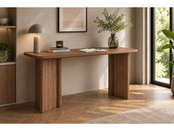 Veiling - Bureau - Walnoot, Huis en Inrichting, Nieuw