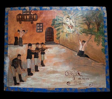 Votiefgeschenk - Italiaans ex voto uit de Eerste