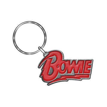 David Bowie - Logo - Sleutelhanger officiële merchandise, Verzamelen, Ophalen of Verzenden, Nieuw, Gebruiksvoorwerp
