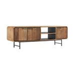 *WOONWINKEL* DTP Home Evo Tv-meubel Met Ronde Hoeken 185 Cm, Huis en Inrichting, Kasten | Televisiemeubels, Verzenden, Nieuw