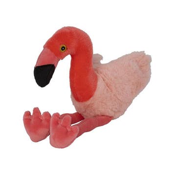 Pluche flamingo knuffel - zacht - 32 cm - vogelknuffel, Kinderen en Baby's, Verzenden, Nieuw