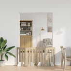 vidaXL Opvouwbaar huisdierhek 4 pcs Sonoma Eiken 201 x 38 x, Verzenden, Nieuw